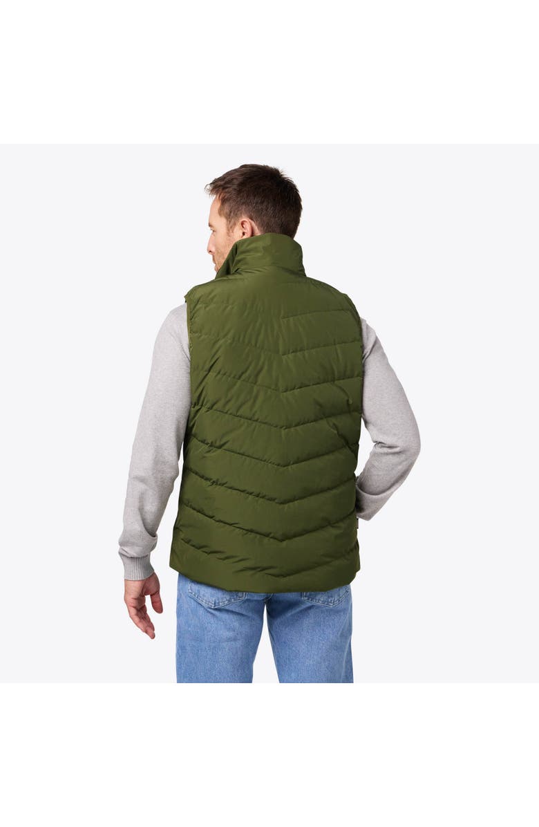 Mobile Warming Men's Mobile Warming Crest Heated Vest, Alternate, color, Olive Green