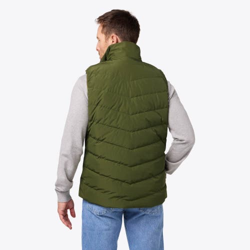 Mobile Warming Crest Heated Vest In Green