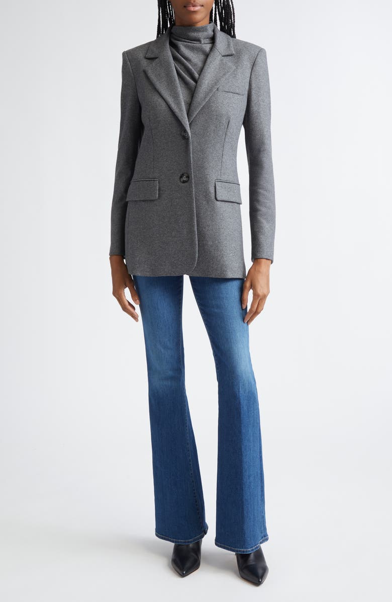 Veronica Beard Ryanne jacket, Alternate, color, Medium Heather Grey