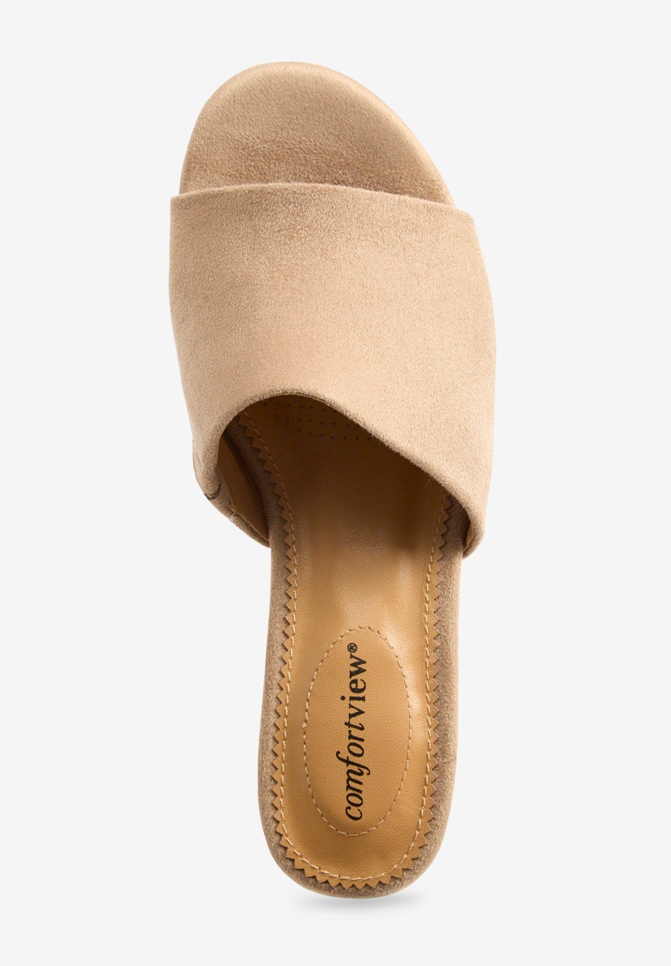 The Capri Slip On Mule, Alternate, color, BEIGE