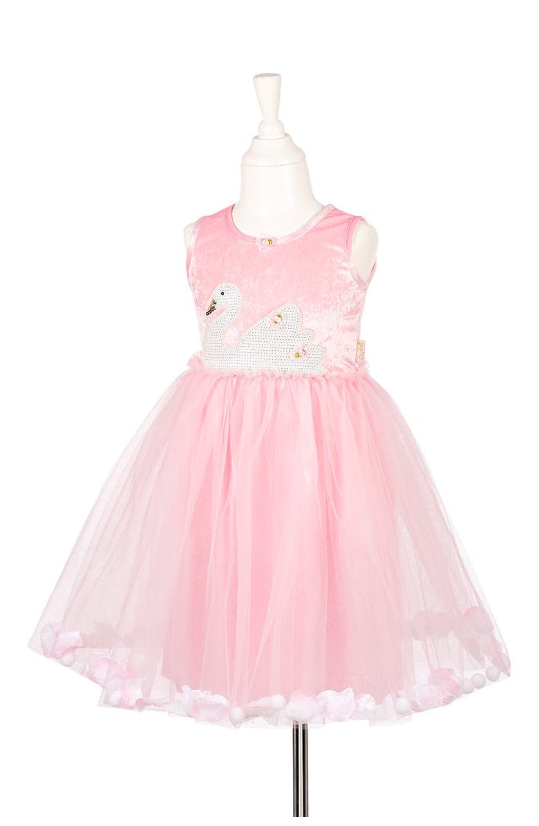 Souza Swan Fancy Dress, Main, color, Pink