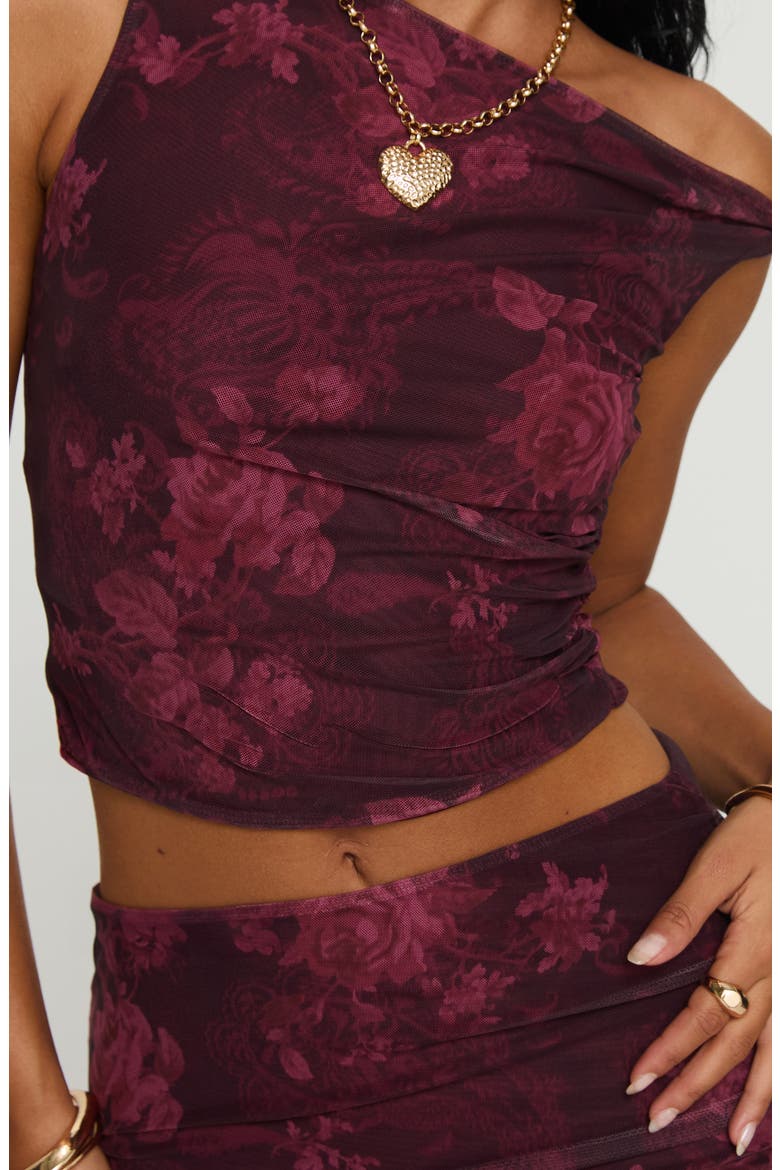 Rose Tank Top & Miniskirt Set, Alternate, color, PINK