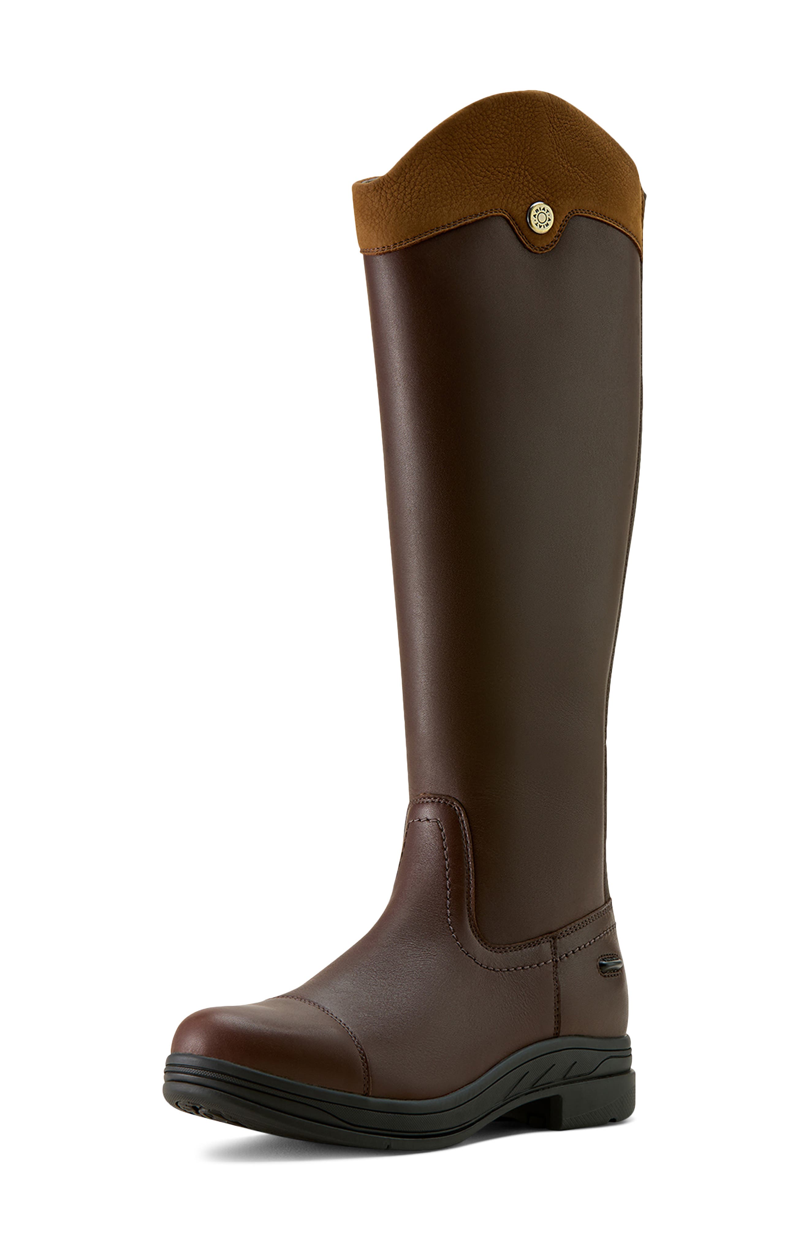 Ariat Stamford Waterproof Riding Boot, Alternate, color, Royal Chocolate