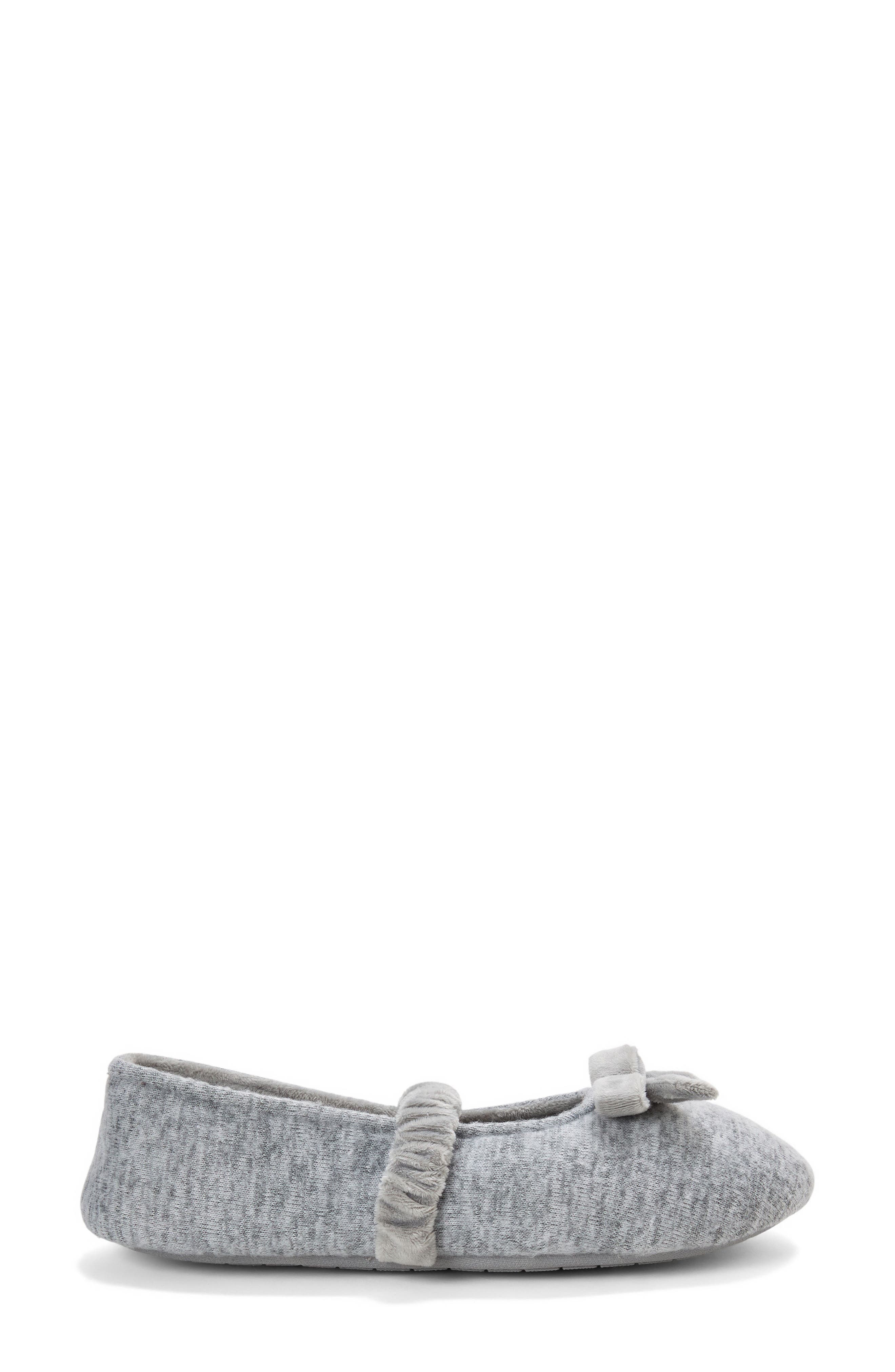 Harmony Mary Jane Slipper, Alternate, color, LIGHT HEATHER GREY