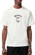 Burberry Check Flag Cotton T-shirt
