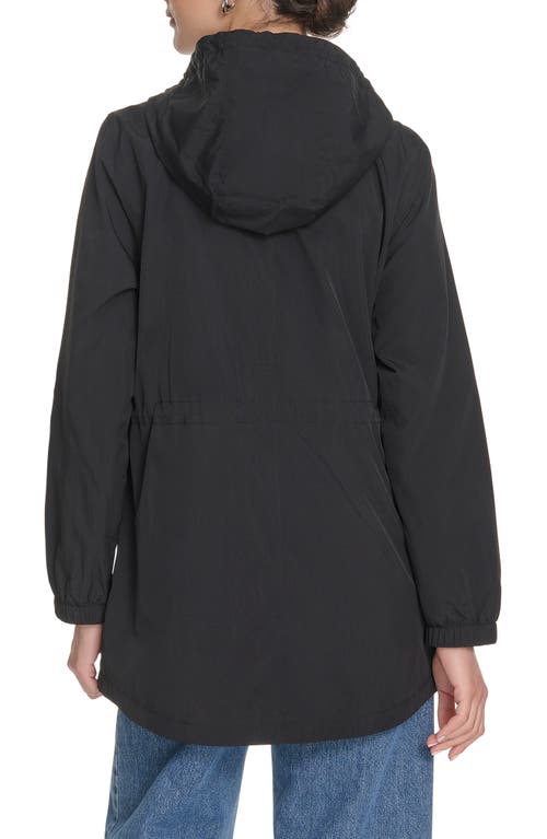 Champion Hooded Rain Jacket In Blue