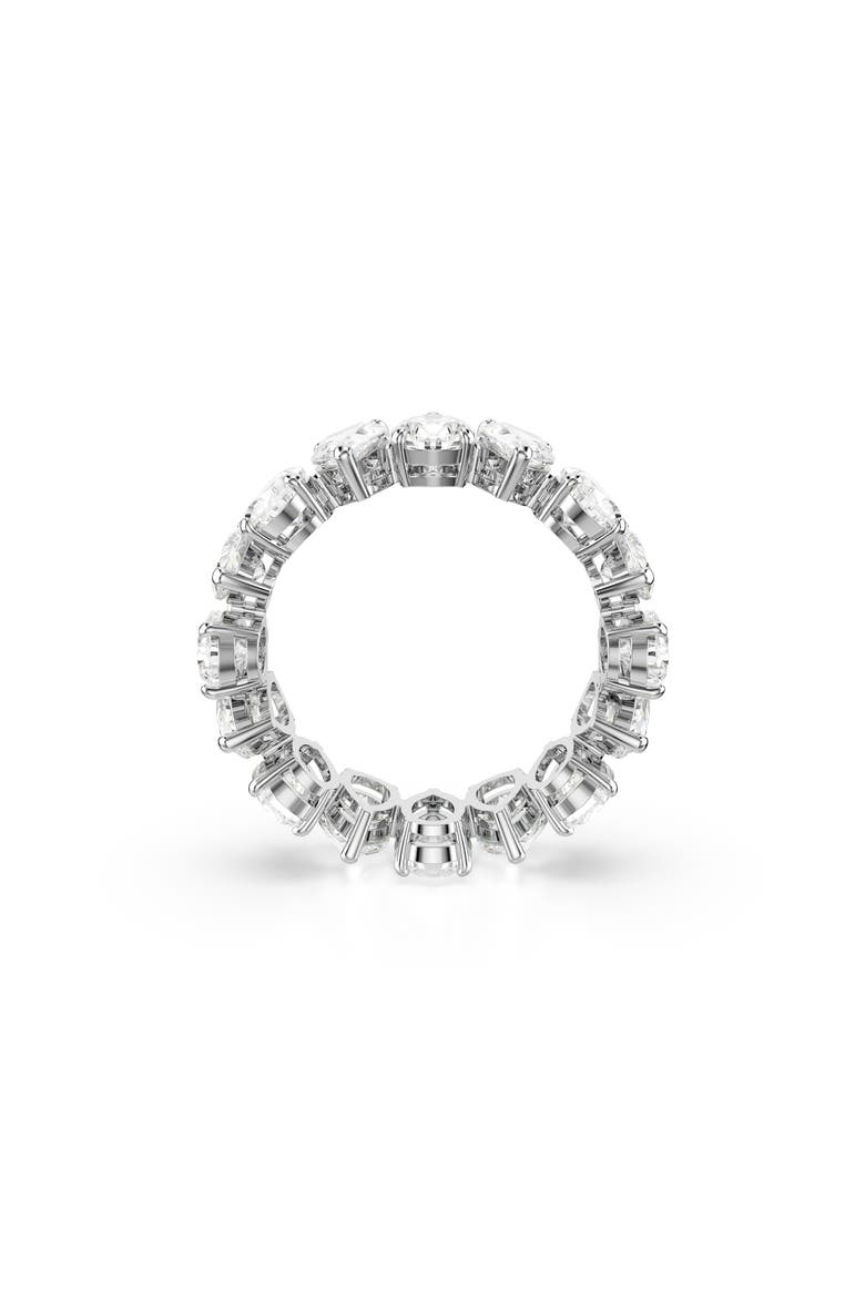 Matrix Pear Cut Crystal Eternity Ring, Alternate, color, WHITE