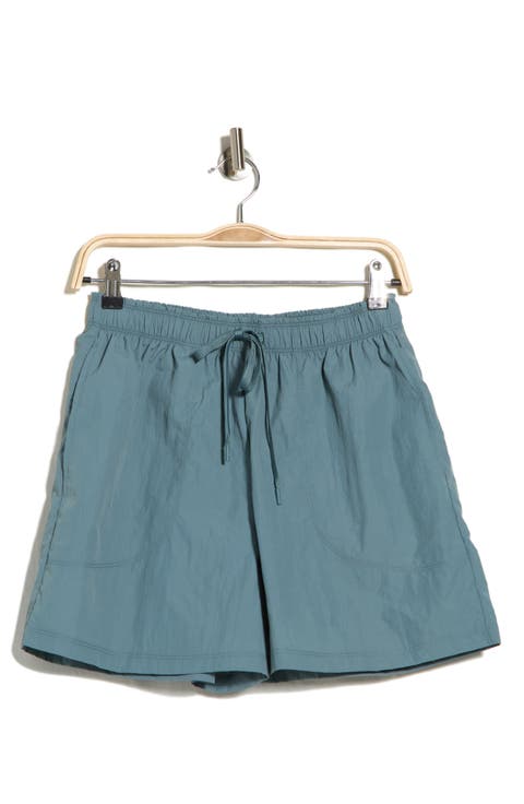 Breakaway Crinkled Long Shorts