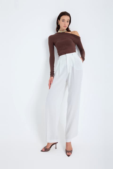 Nevara High Waist Palazzo Pant