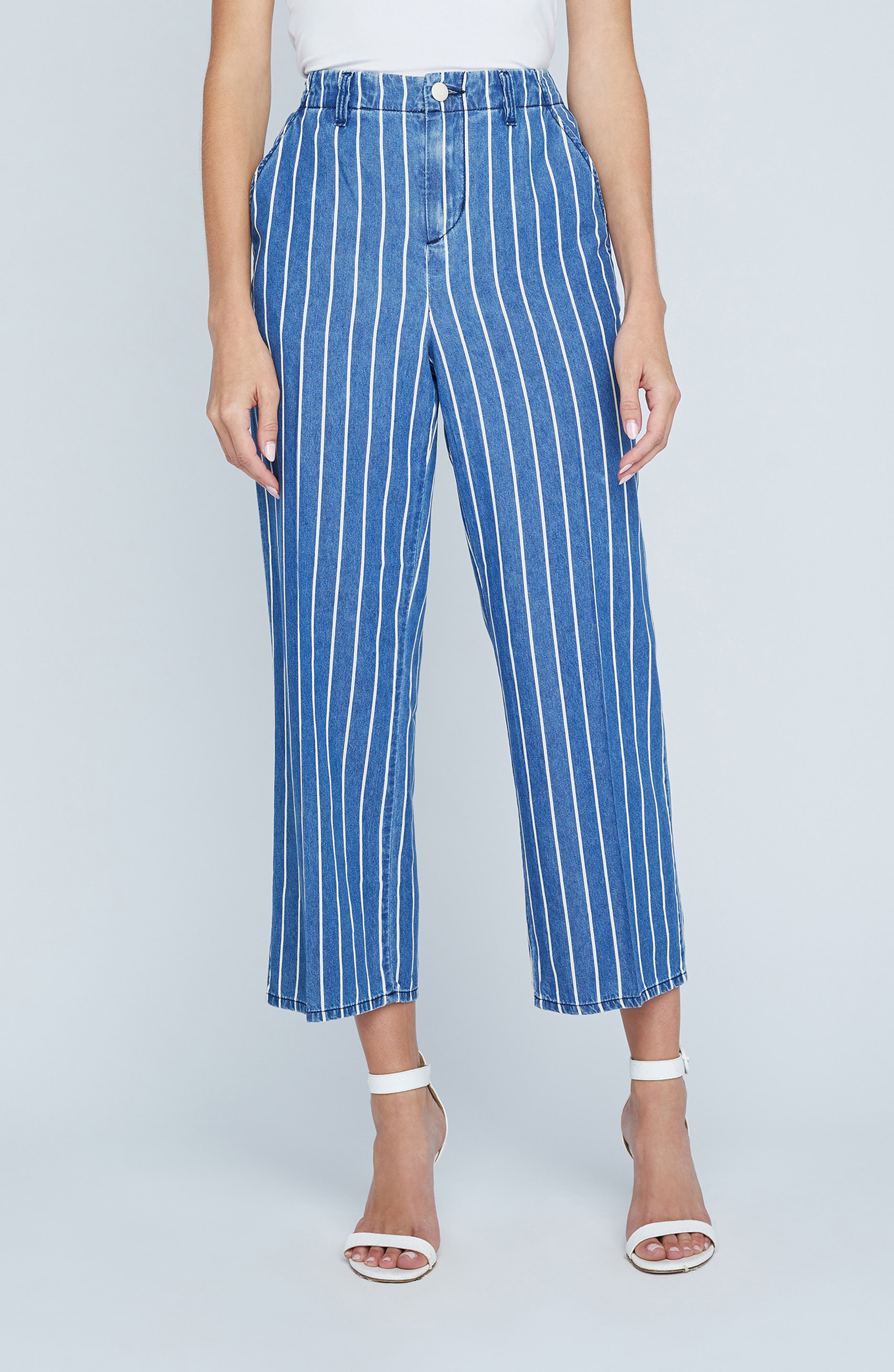 selected DENIM STRIPE