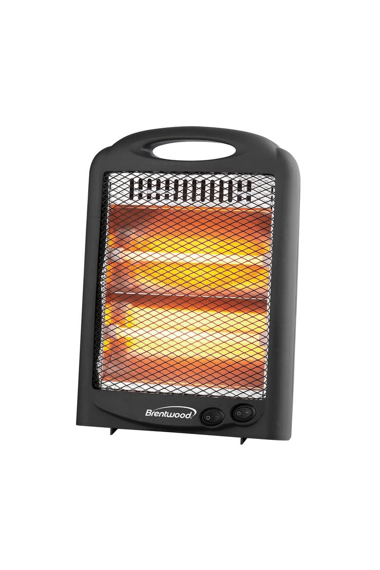 600 Watt Portable Space Heater in Black, Main, color, Black