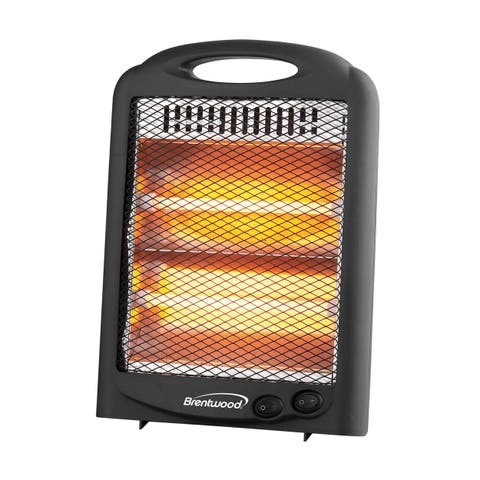 600 Watt Portable Space Heater in Black