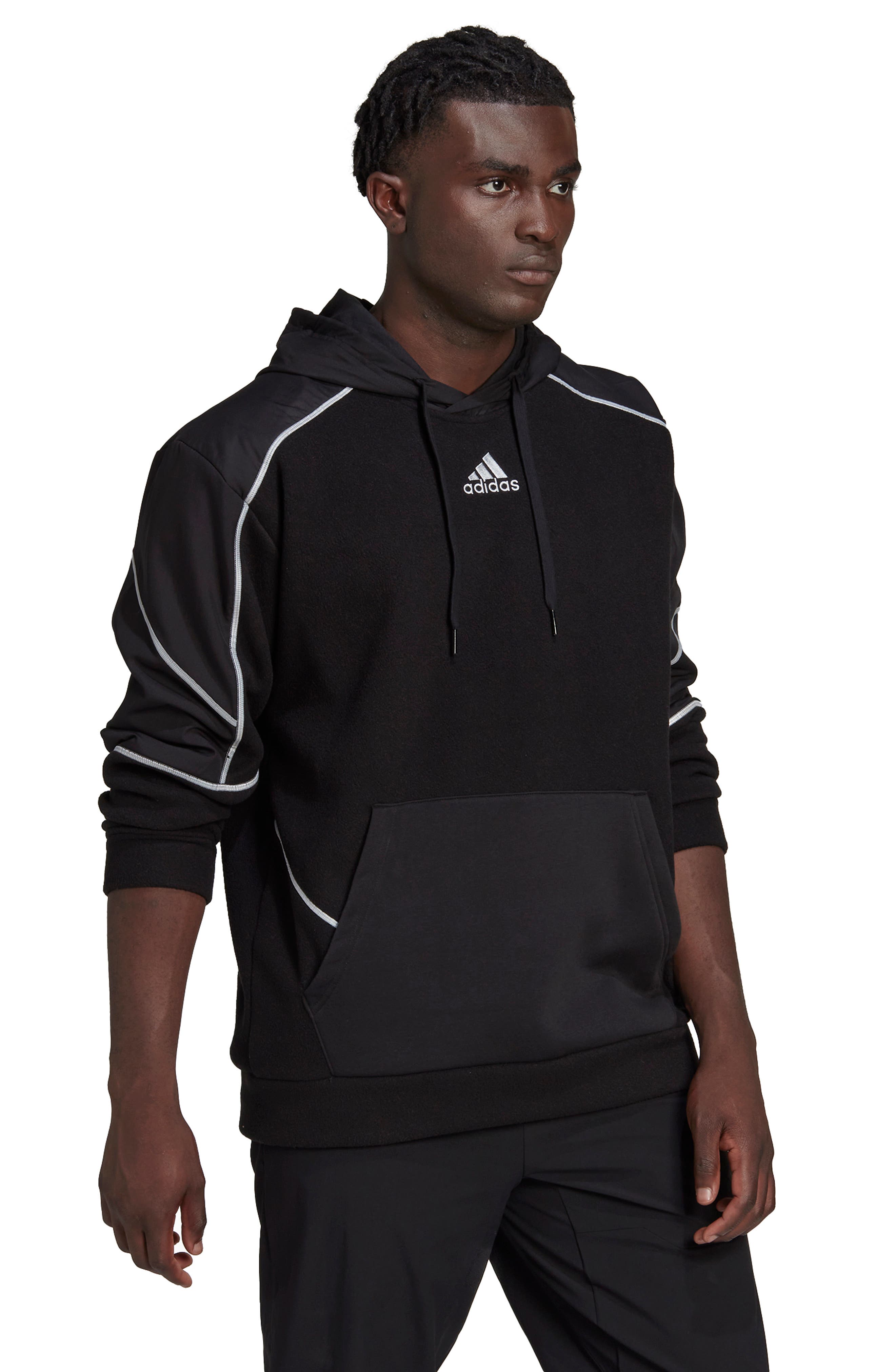 adidas Essentials Reflect Fleece Hoodie (Men) | Nordstromrack