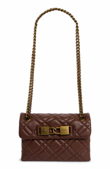 Mini Kingsley Quilted Leather Crossbody Bag