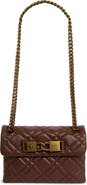 Kurt Geiger London Mini Kingsley Quilted Leather Crossbody Bag