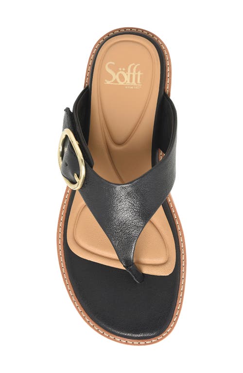 Söfft Nancia Flip Flop In Black