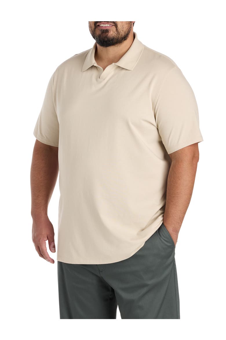 Big & Tall 37.5® Technology Notched Performance Polo Shirt, Main, color, PEYOTE