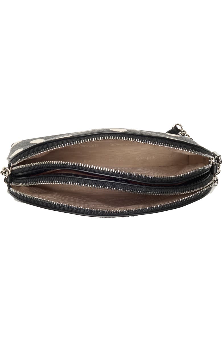 Kate Spade New York morgan sunshine dot print dome crossbody bag, Alternate, color,