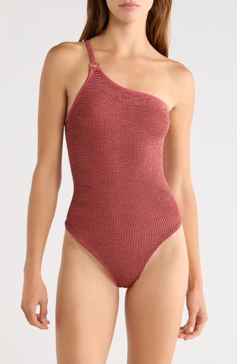 Clara One-Shoulder One-Piece Swimsuit
