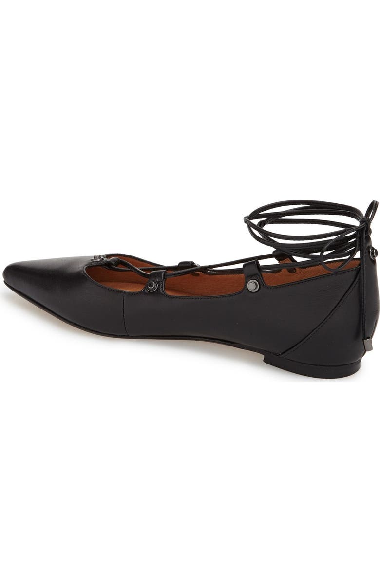 Halogen<sup>®</sup> 'Owen' Pointy Toe Ghillie Flat, Alternate, color,