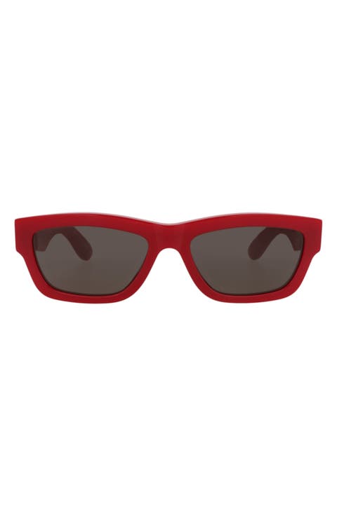 56mm Square Sunglasses