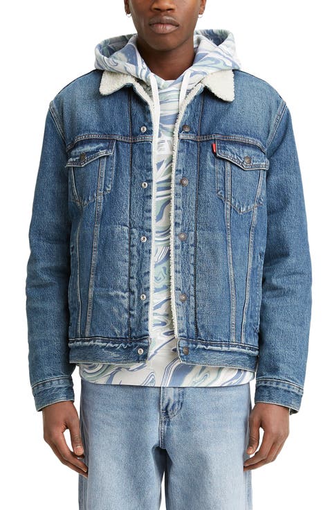 Levis® Fleece Denim Trucker Jacket