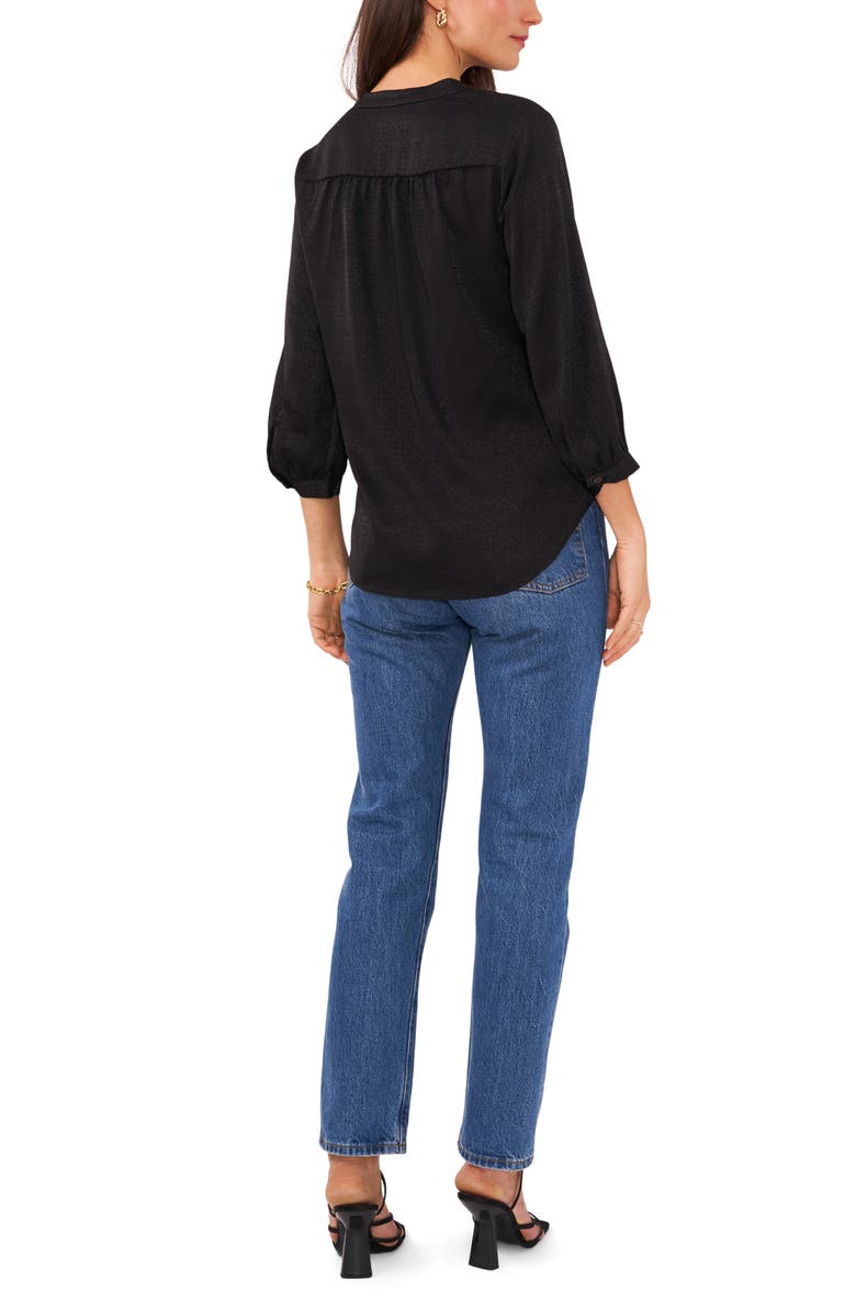 Vince Camuto Jacquard Blouse, Alternate, color, 