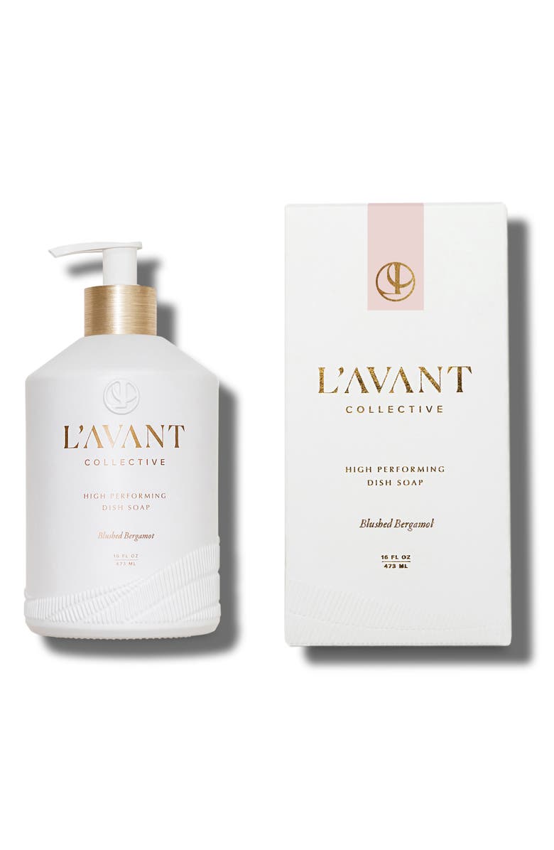 L'AVANT Collective Blushed Bergamot High Performing Dish Soap, Main, color, White
