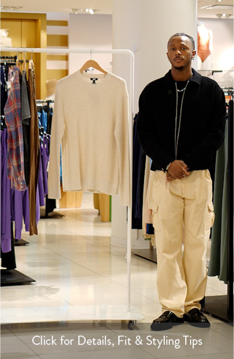 Mylo Waffle Organic Cotton Sweater, sales video thumbnail