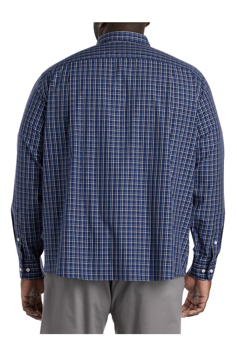 Big & Tall Armstrong Sport Shirt, Alternate, color, EVENING BLUE