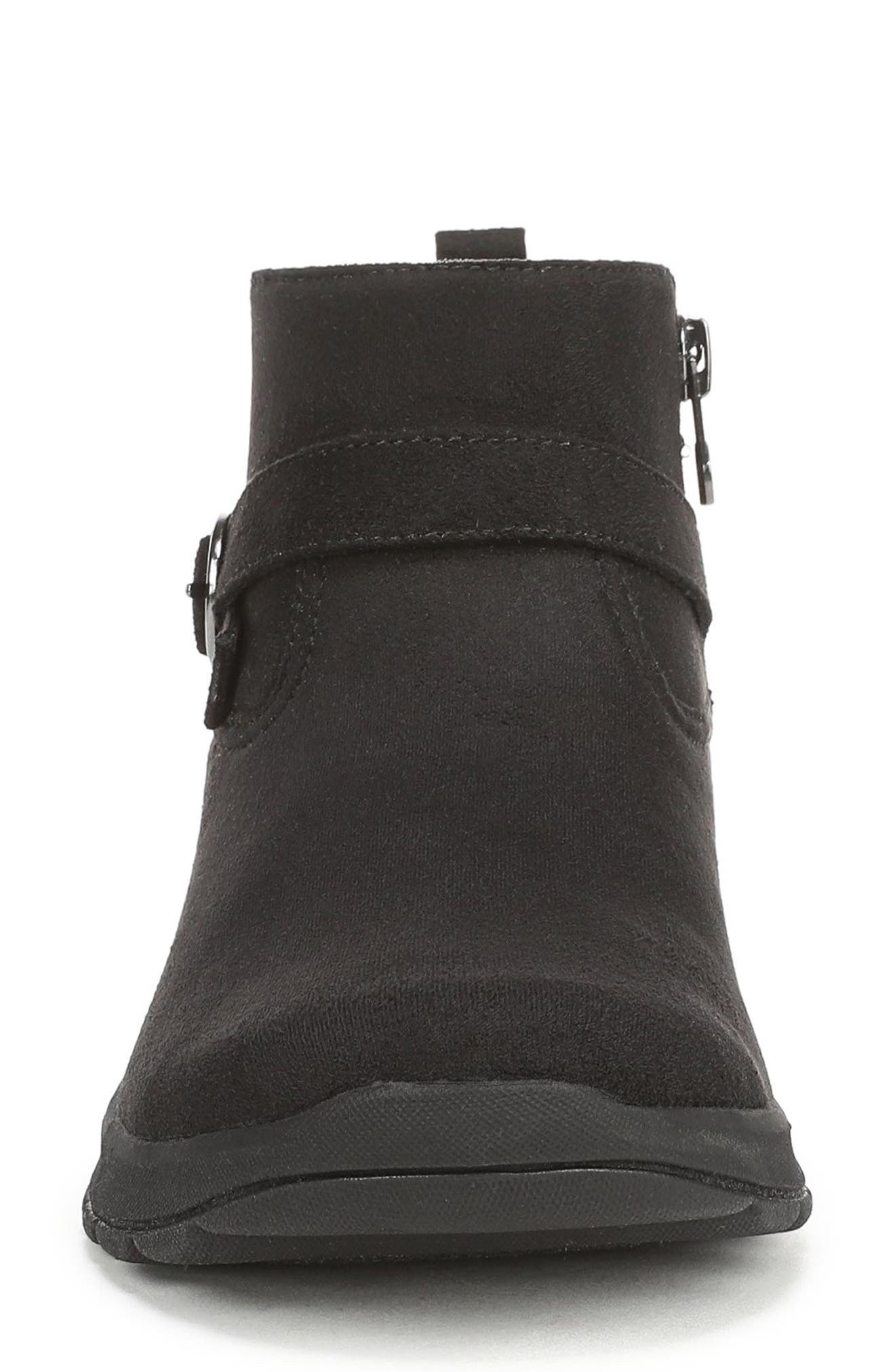 Guilder Bootie, Alternate, color, BLACK STRETCH FABRIC