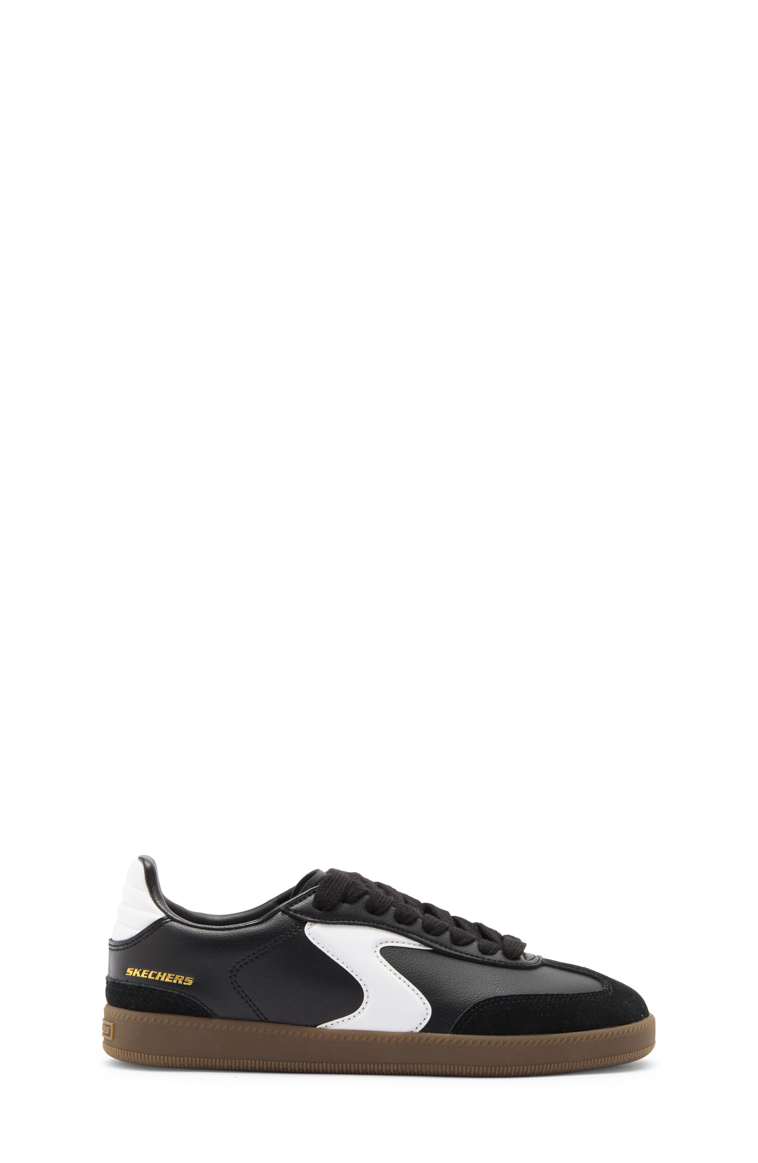 SKECHERS Kids' Hotshot Junior Varsity Sneaker, Alternate, color, Black/ White