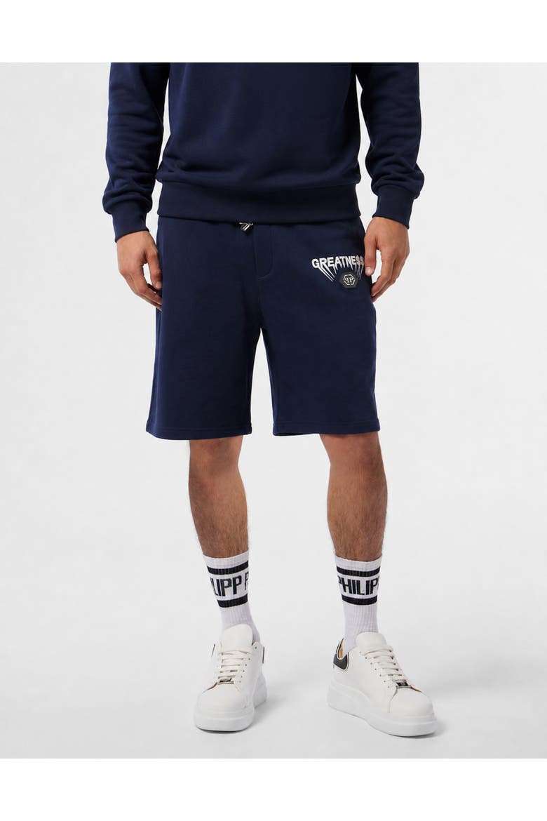 Fleece Shorts Greatness Men, Main, color, navy