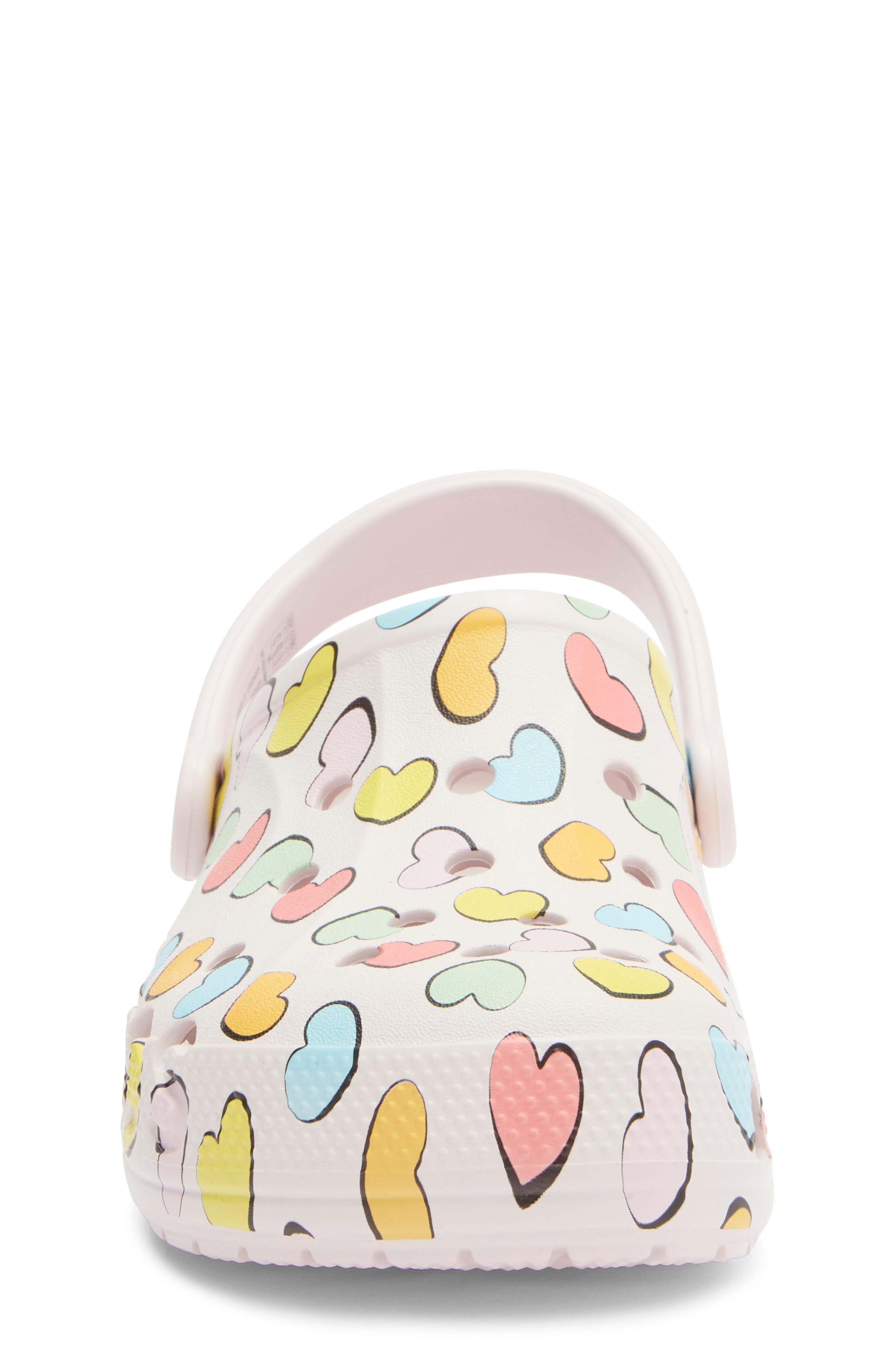 CROCS Kids' Baya Print Clog, Alternate, color, Barely Pink
