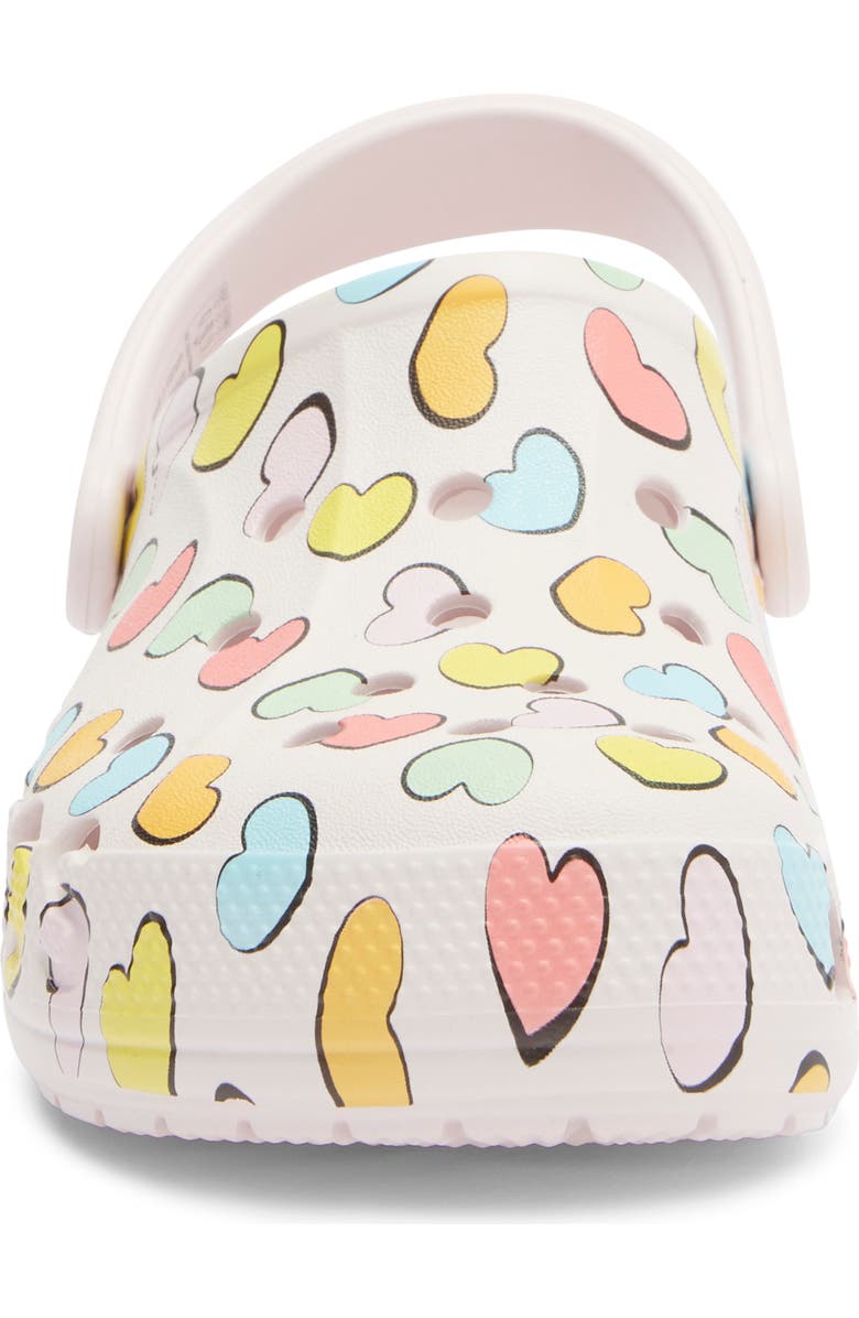 CROCS Kids' Baya Print Clog, Alternate, color, Barely Pink