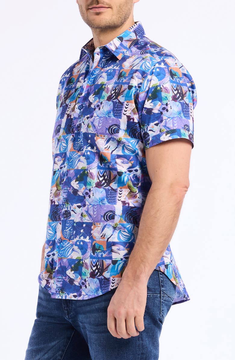 Broward Short Sleeve Cotton Dress Shirt