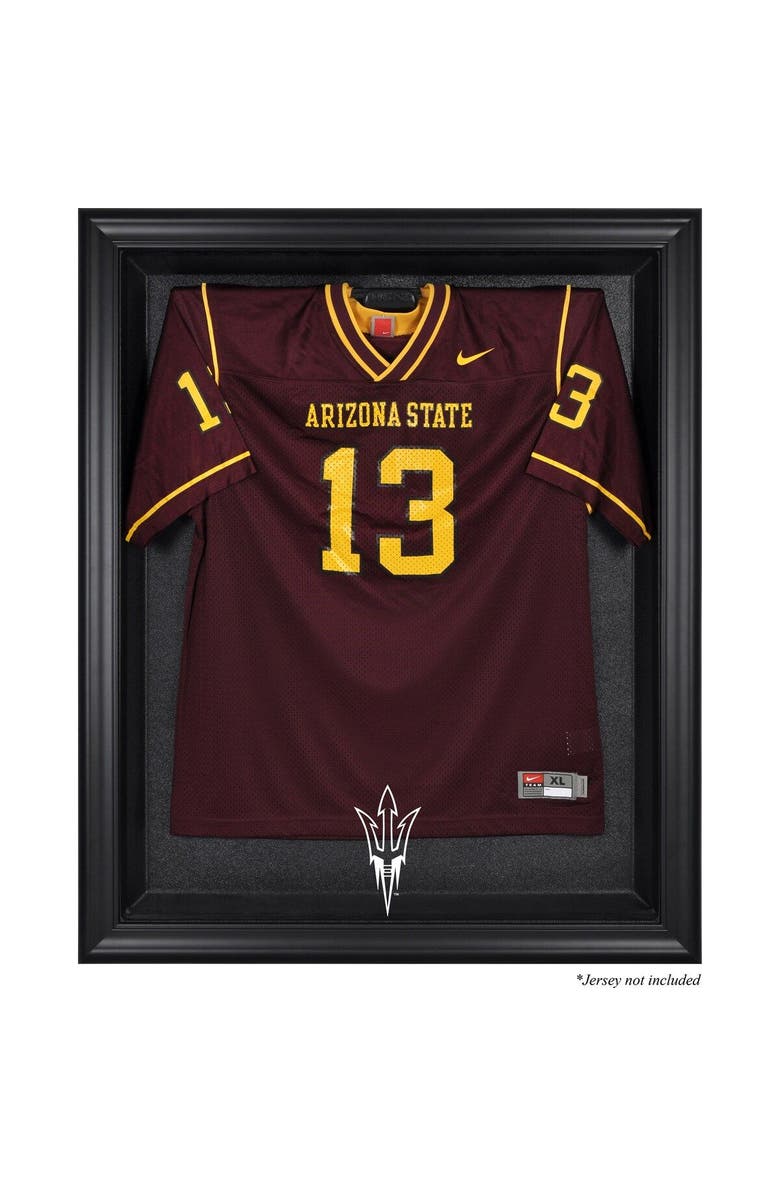 FANATICS AUTHENTIC Arizona State Sun Devils Black Framed Logo Jersey Display Case, Main, color, 