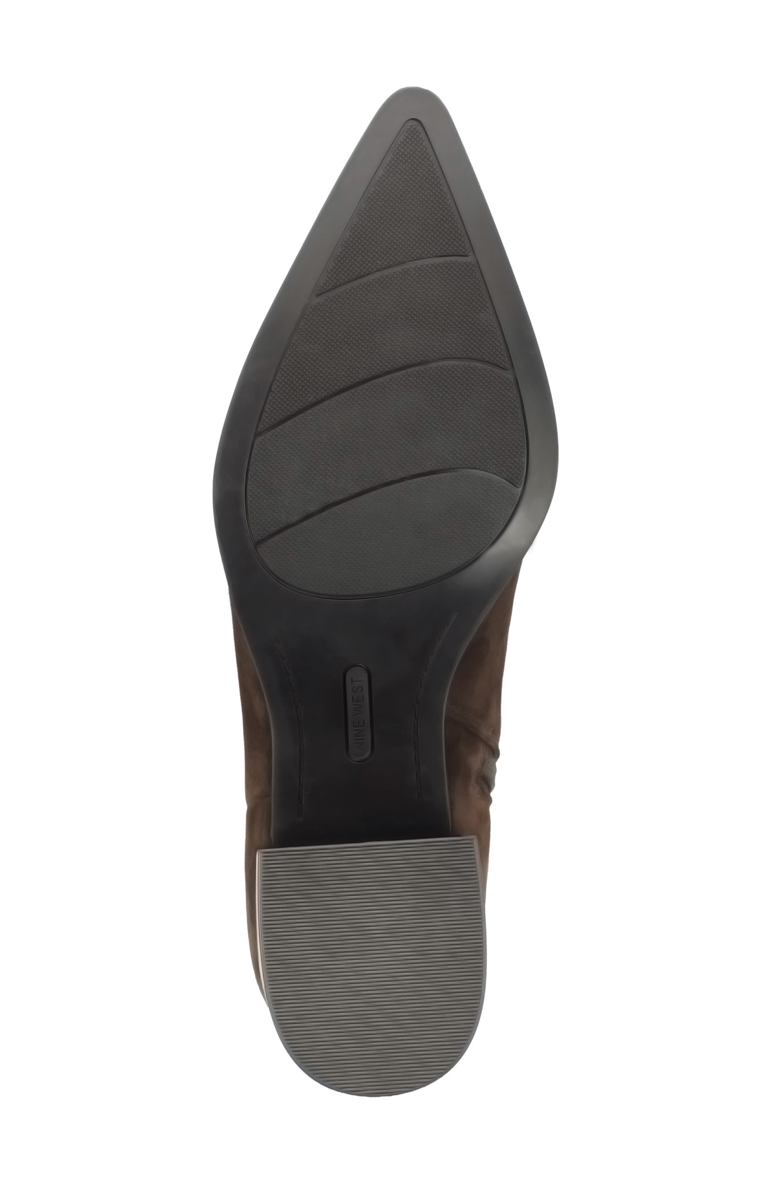 Becky Leather Bootie, Alternate, color, DBR01