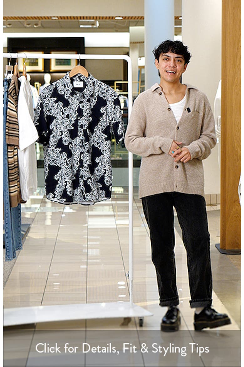 Deon 50055 Print Woven Shirt video