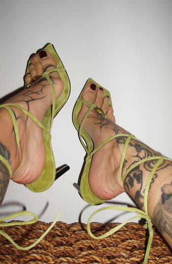 Faery Ankle Wrap Sandal