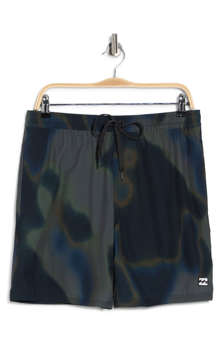 Billabong Tweak Volley Swim Trunks, Alternate, color, Raven