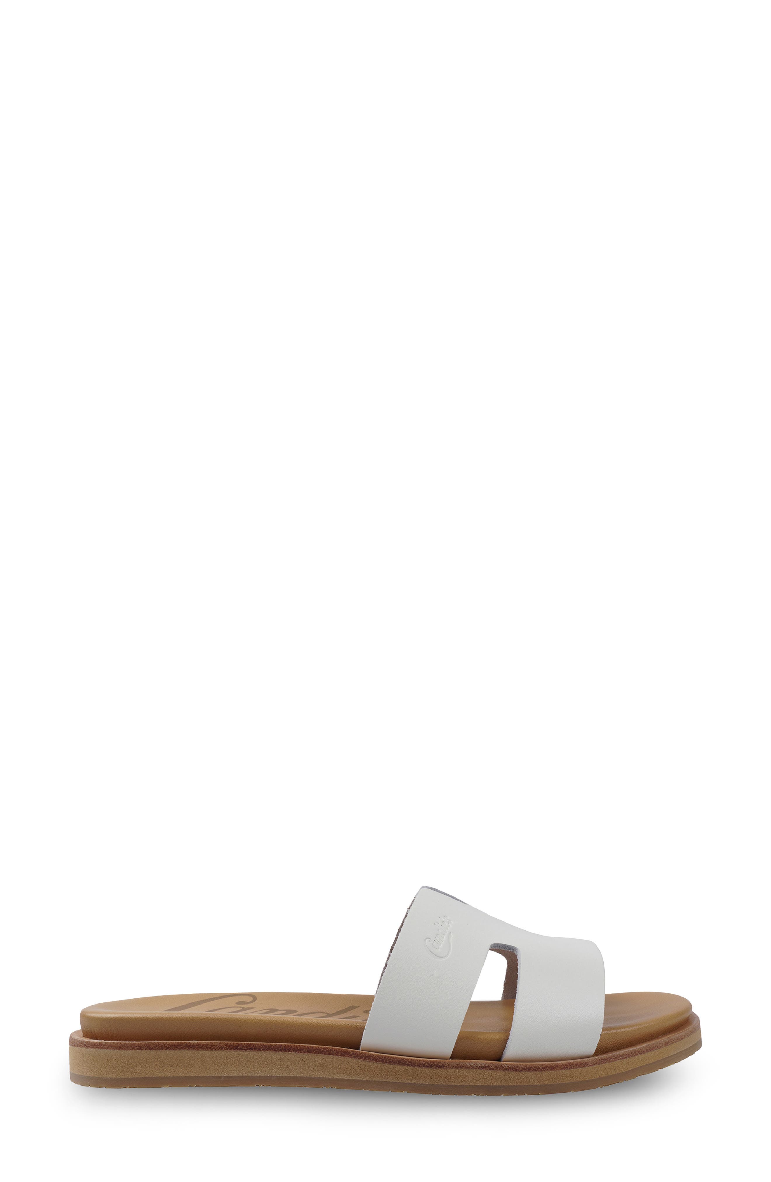 Candie's Mikela Slide Sandal, Alternate, color, White