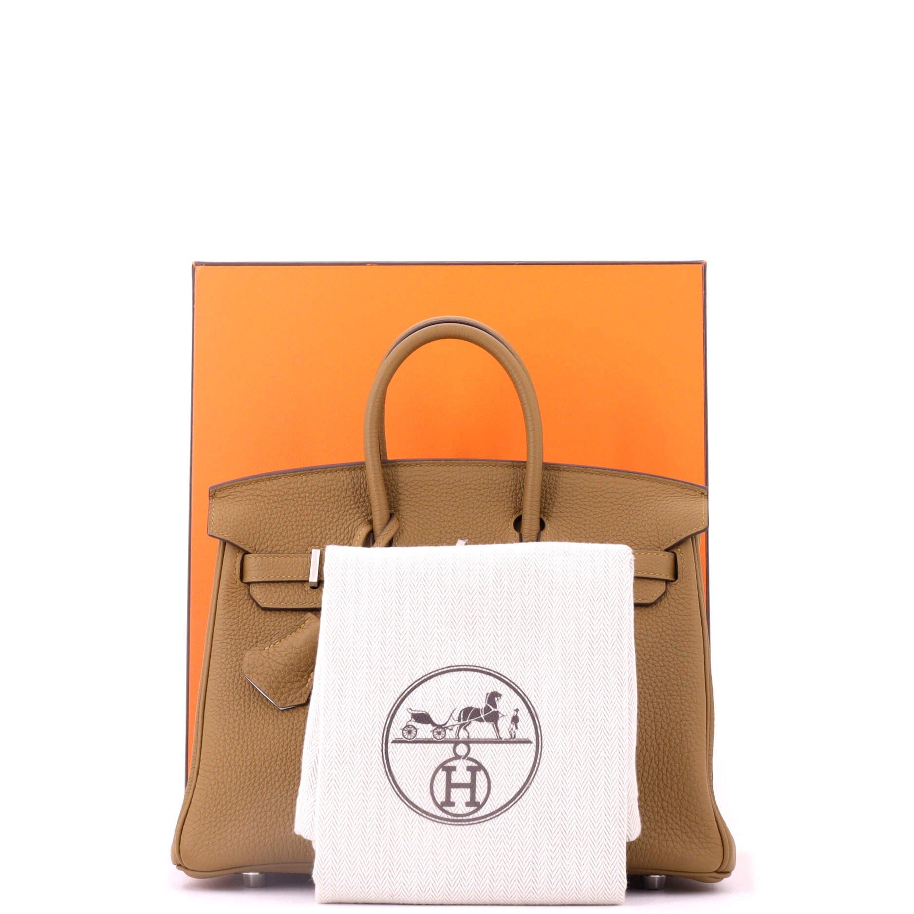 Pre-Owned Hermes Birkin Handbag Verso Togo with Palladium Hardware 25, Alternate, color, Verso - Broze Dore/Bleu Brume