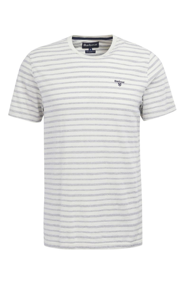 Barbour Billingham Stripe Cotton Piqué T-Shirt, Alternate, color,