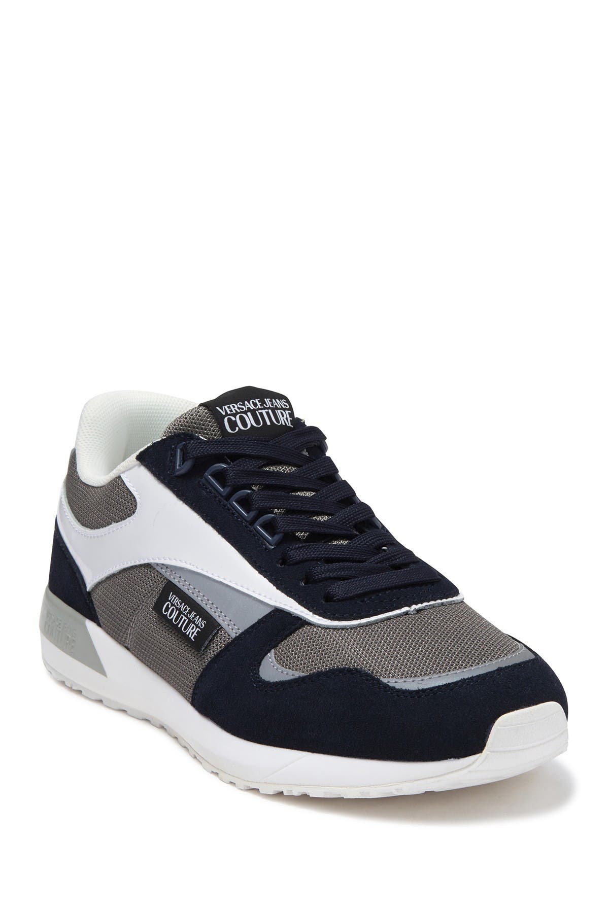 Versace Jeans Contrasting Couture Sneaker, Main, color, 