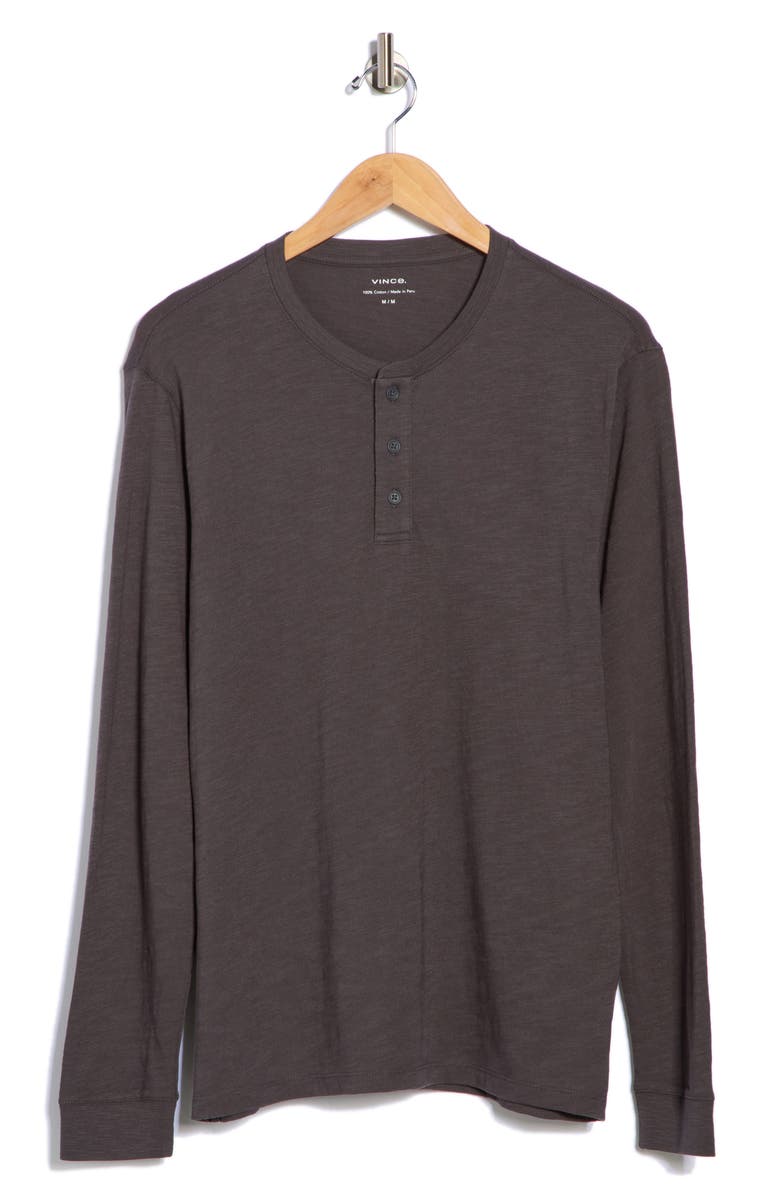 Vince Long Sleeve Henley T-Shirt, Alternate, color, Sphere