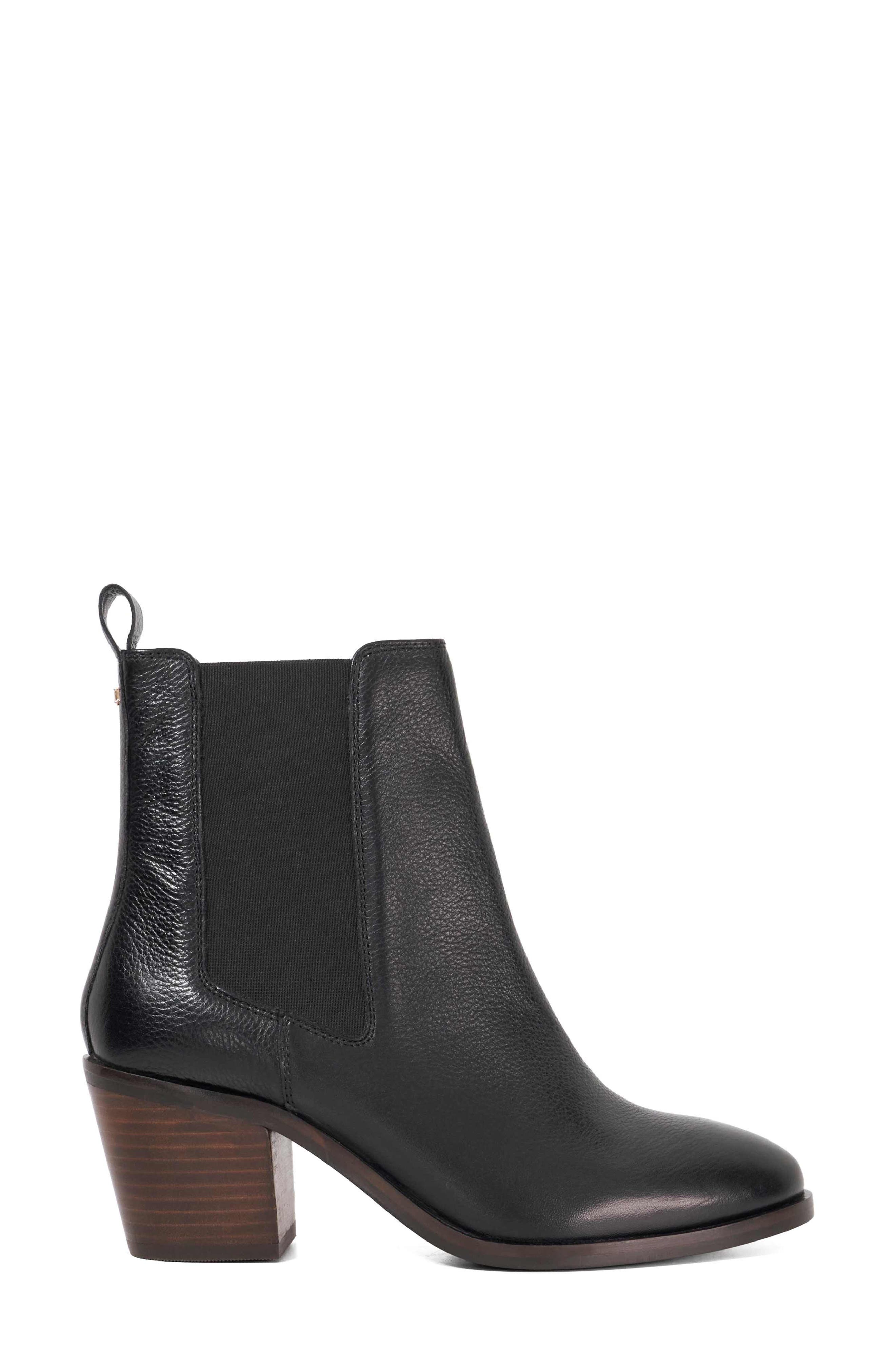 Dune London Pasil Bootie, Alternate, color, Black