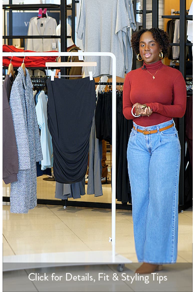 Side Ruched Skirt video