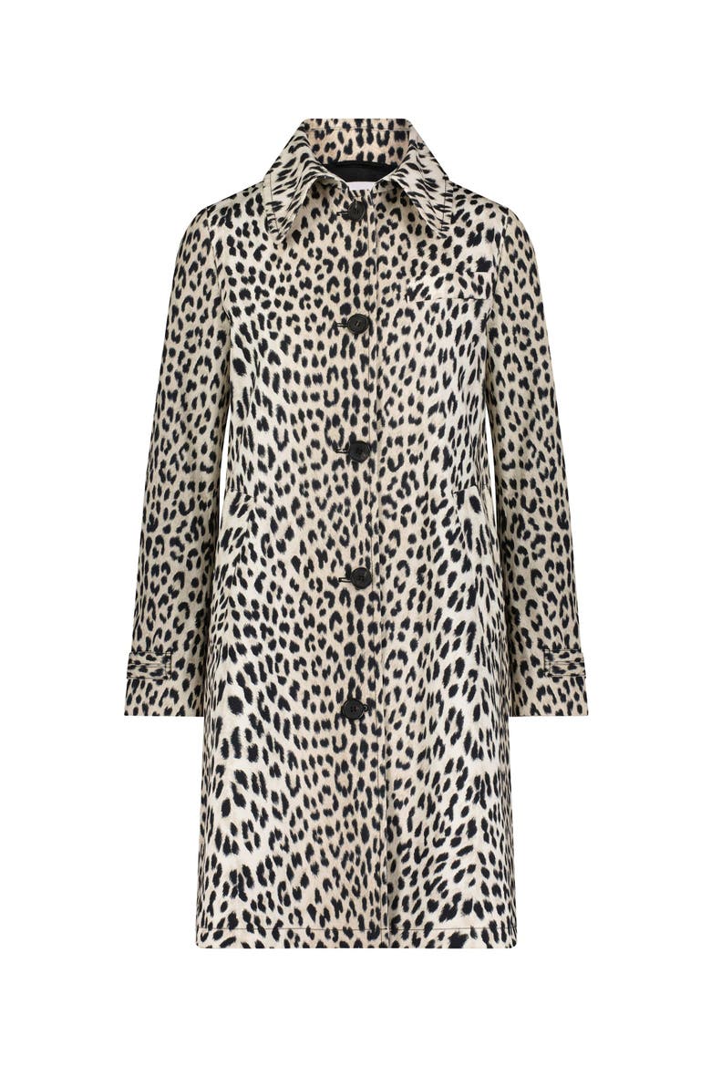 ALAINE Coat Cheetah Print, Main, color, Black Multi