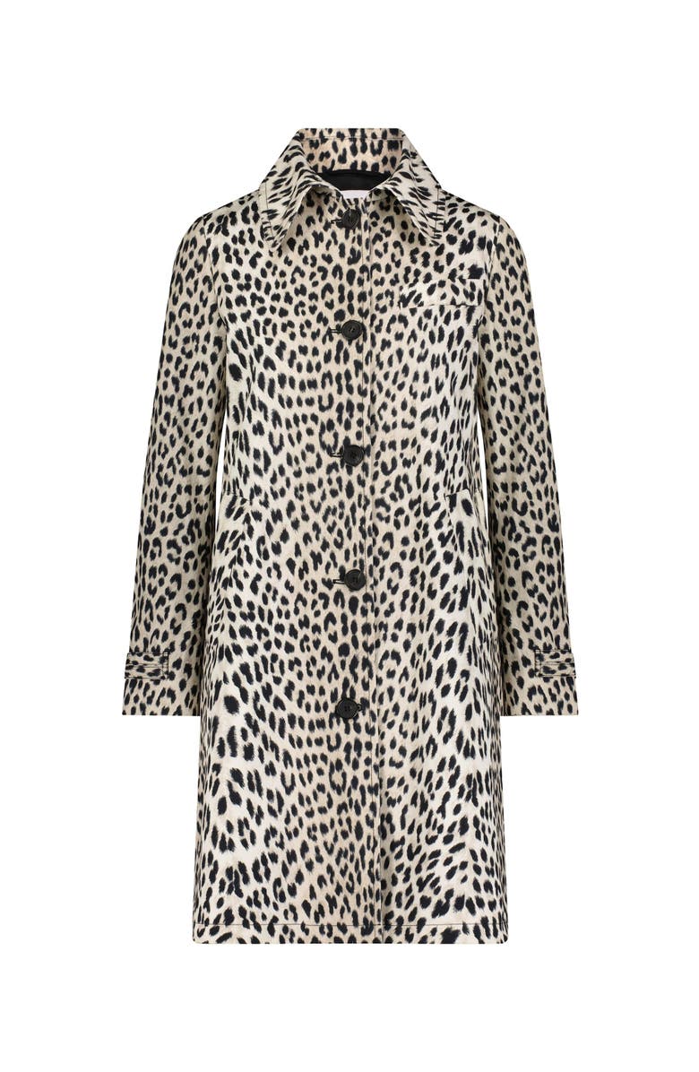 Callas Milano Alaine Coat cheetah print, Main, color, Black